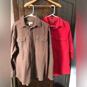 Vintage Cotton Men's Button Shirts